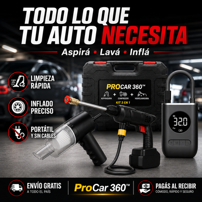 ProCar 360™ – EL KIT QUE TODO CONDUCTOR DEBERÍA LLEVAR